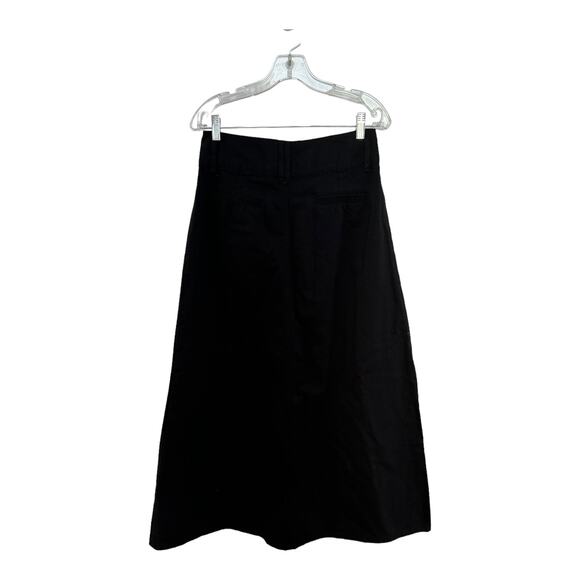 NWT ALSHARIFA 40" Long Denim Ladies Black Skirt size 30' waist size 10 - Picture 7 of 14